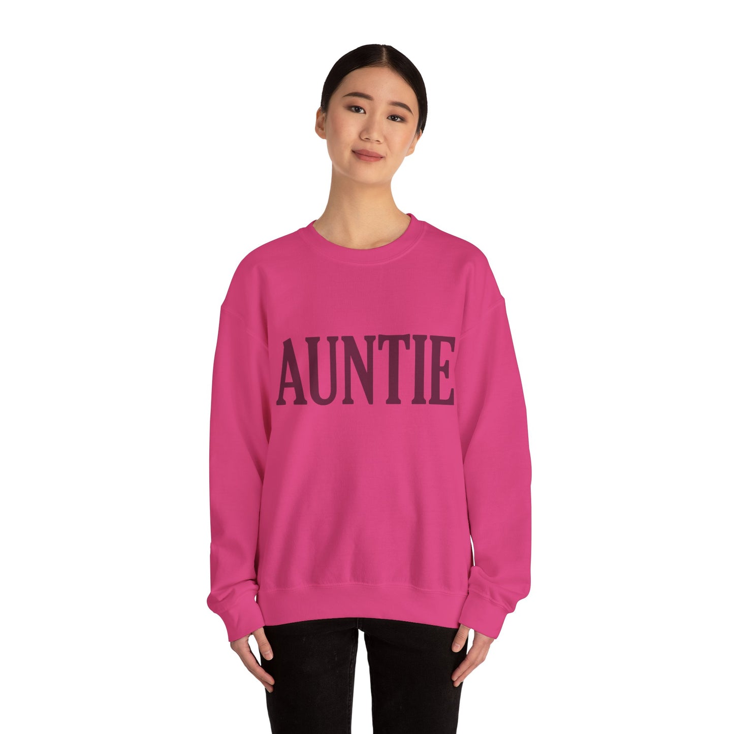 Auntie Monochomatic Sweatshirt, Aunt Gifts, Promoted to Aunt, Pregnancy Announcement, Filipinos Gifts, Auntie Sweater, Auntie Jumper