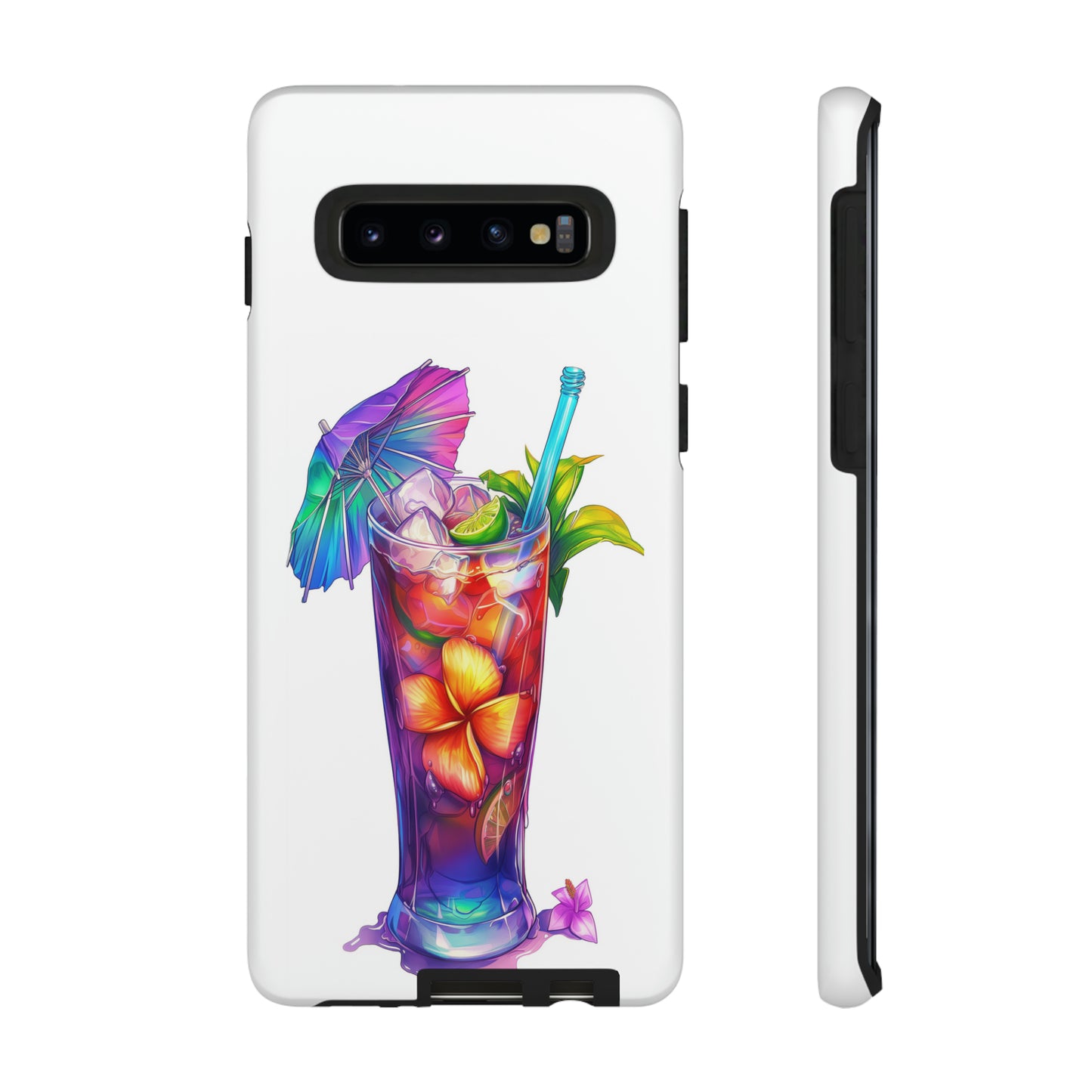 Mai Tai Cocktail Hawaiian Tropical Phone Case, 808, Island Tropics, Wireless Compatible, Protective Cell Phone Case iPhone, Samsung, Pixel
