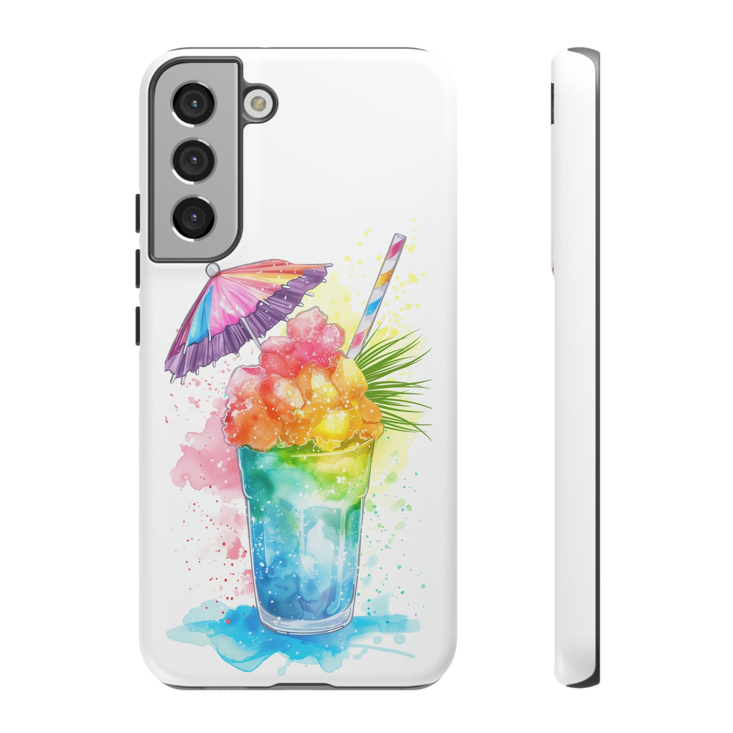 Shave Ice Colorful Hawaiian Tropical Phone Case, 808, Island Tropics, Wireless Compatible, Protective Cell Phone Case iPhone, Samsung, Pixel