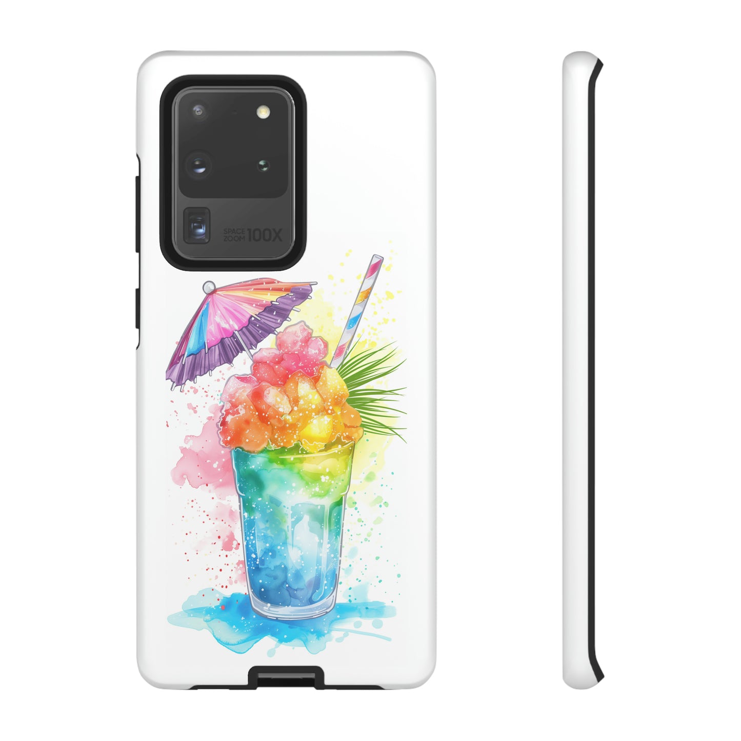Shave Ice Colorful Hawaiian Tropical Phone Case, 808, Island Tropics, Wireless Compatible, Protective Cell Phone Case iPhone, Samsung, Pixel