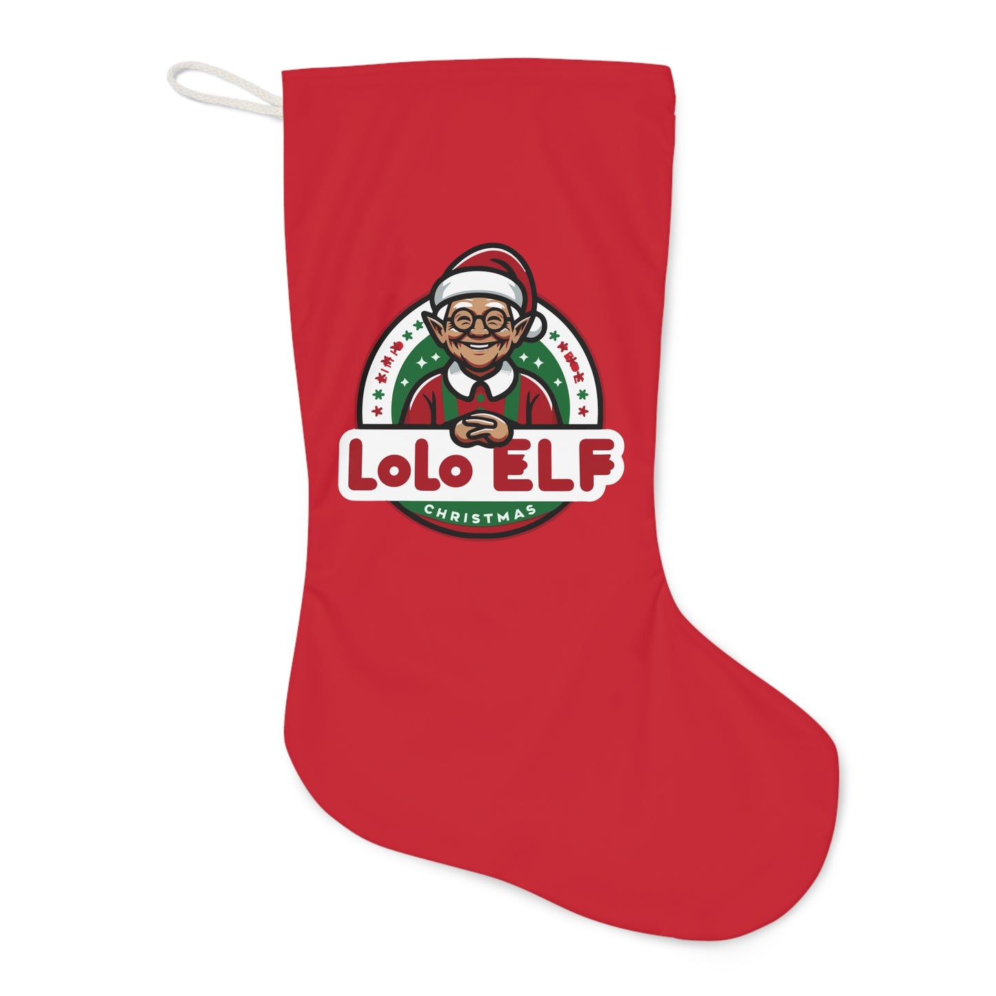 Lolo Elf Christmas Stocking