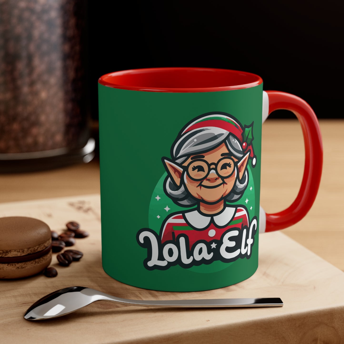 Lola Elf Coffee Mug, Lola Gifts, Promoted to Lola, Pregnancy Announcement, Filipinos Gifts, Filipino Mug, Grandma Mug, Nana Mug, Grandmother