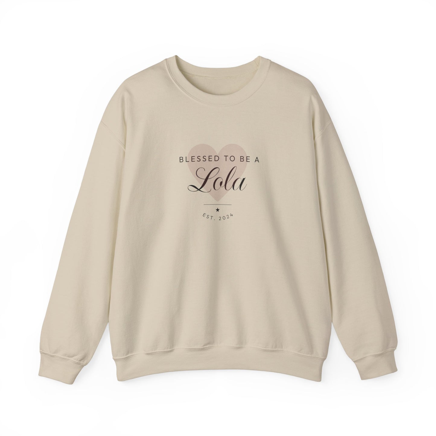 Lola Est Year Sweatshirt, Lola Gifts, Promoted to Lola, Pregnancy Announcement, Filipinos Gifts, Filipino Sweater, Grandma Sweatshirt