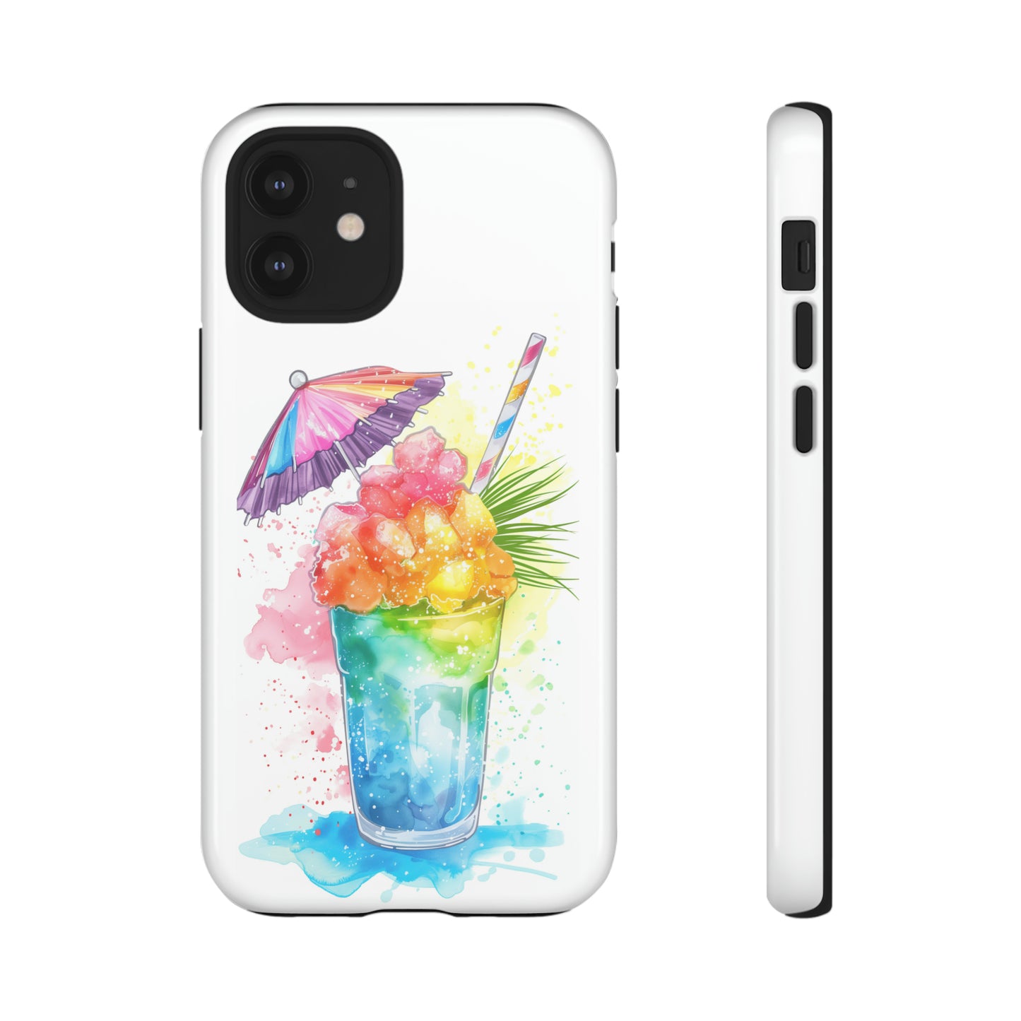Shave Ice Colorful Hawaiian Tropical Phone Case, 808, Island Tropics, Wireless Compatible, Protective Cell Phone Case iPhone, Samsung, Pixel
