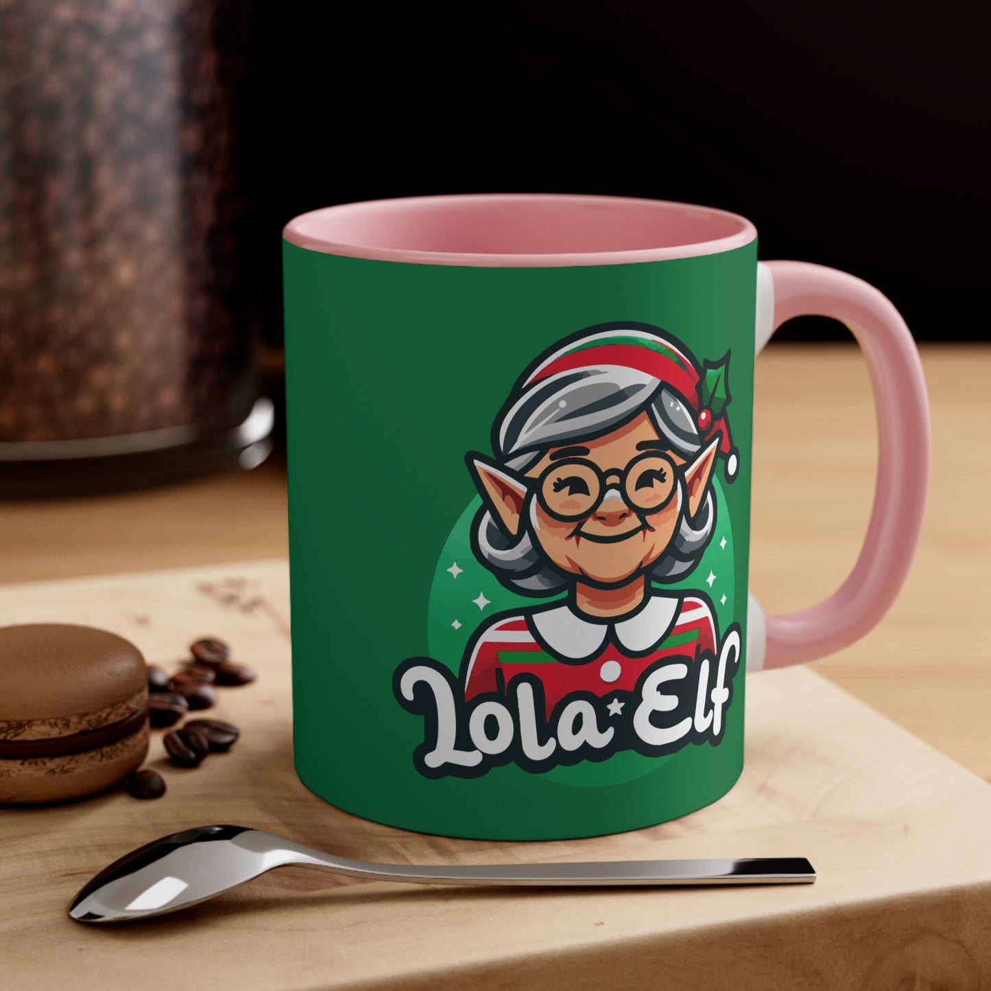 Lola Elf Coffee Mug, Lola Gifts, Promoted to Lola, Pregnancy Announcement, Filipinos Gifts, Filipino Mug, Grandma Mug, Nana Mug, Grandmother