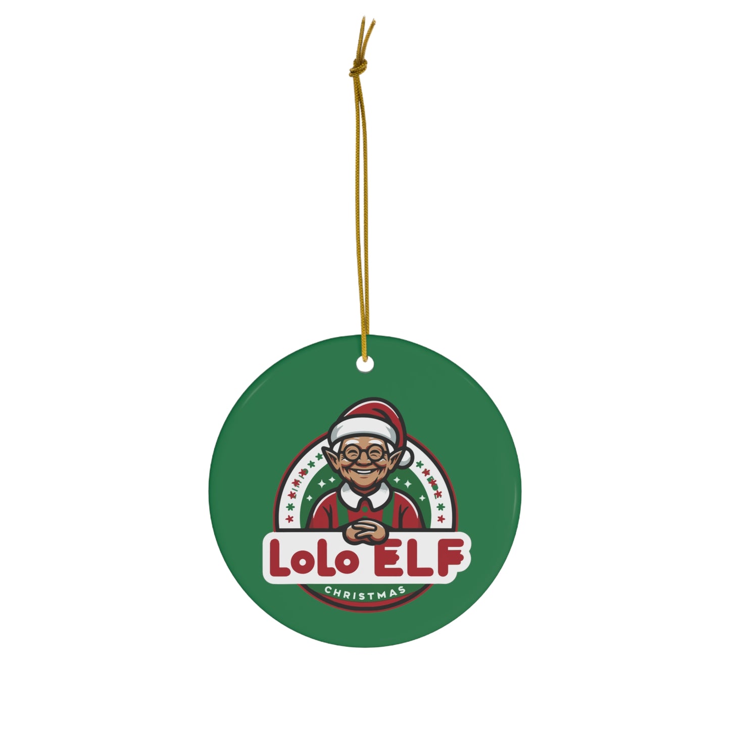 Lolo Elf Ceramic Ornament, 4 Shapes